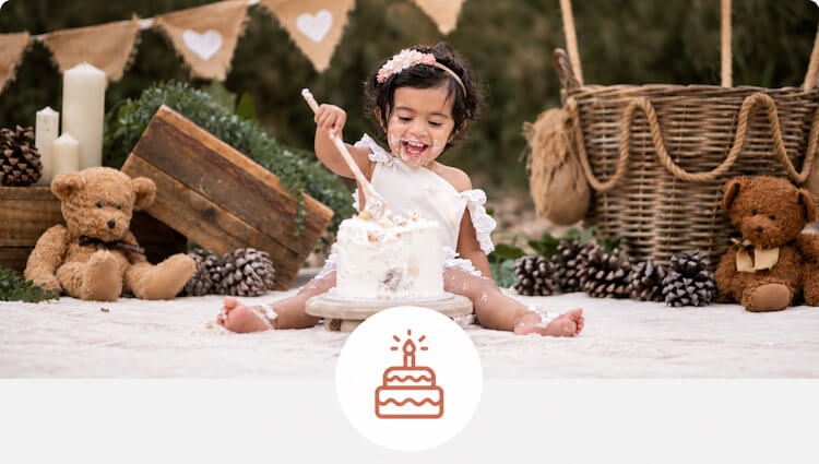Cakesmash baby kids child children professional photographer photography price pricing services Edenvale Bruma Bedfordview Kempton Park Boksburg Johannesburg East